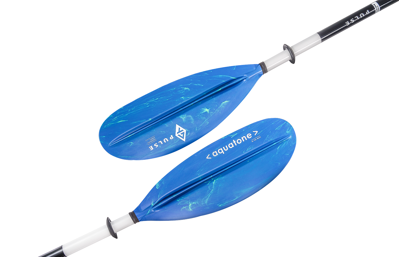 THE PULSE KAYAK PADDLE IS DESIGNED FOR LOW-ANGLE PADDLERS. THE BLADES ARE NARROW AND LONG, MAKING THEM MORE COMFORTABLE FOR OCCASIONAL AND LONG-DISTANCE PADDLERS. REDUCING FATIGUE IN THE SHOULDERS AND HELPS RIDERS COVER LONG DISTANCES WITH LESS EFFORT.